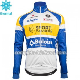 Maglia 2018 Sport Vlaanderen-Baloise N001 Winter Invernale